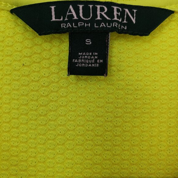 Lauren Ralph Lauren Waffle Knit Quarter Zip Activewear Jacket Size Small - Picture 3 of 5